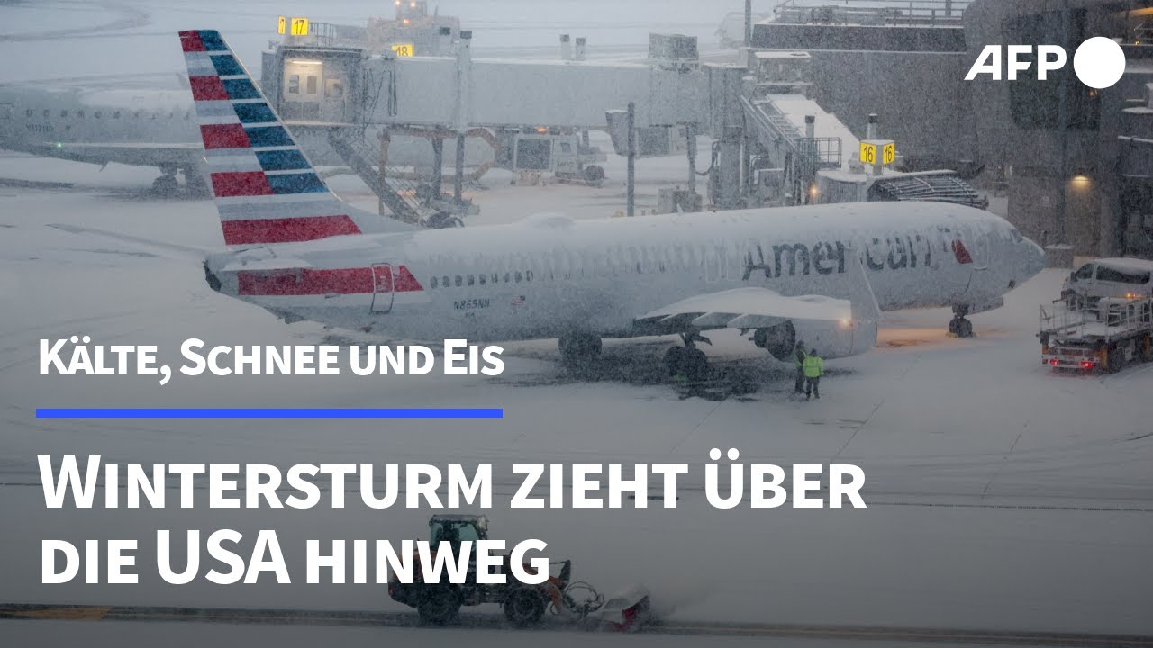 Wintersturm zieht über die USA hinweg | AFP