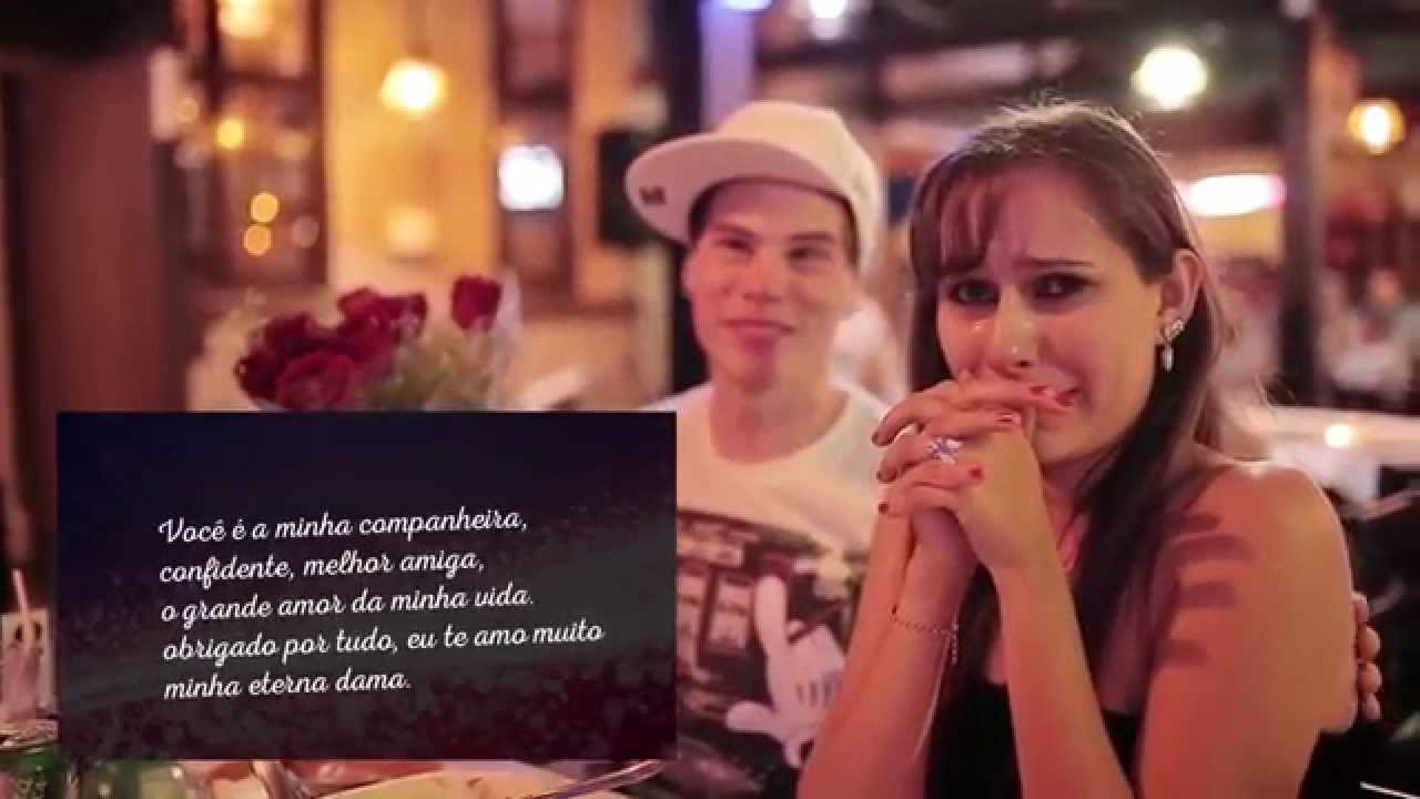o melhor pedido de casamento do mundo ♥ gui e thai