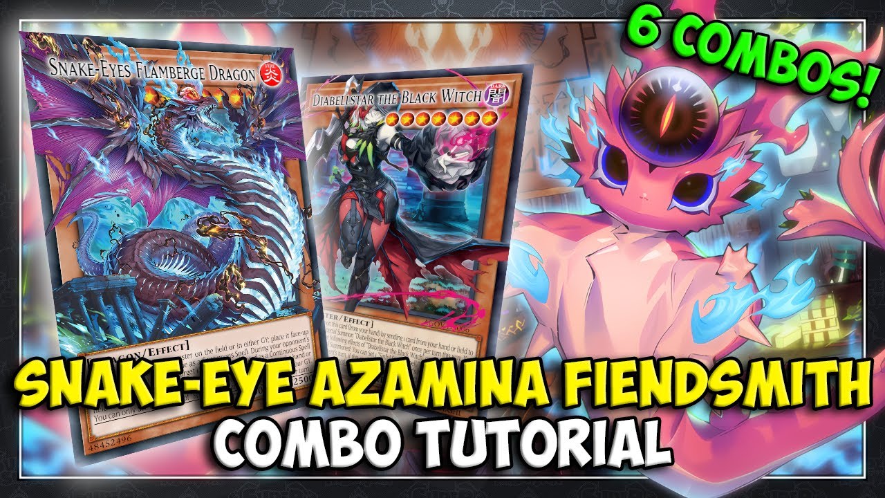 6 MUST KNOW Snake-Eye Azamina Fiendsmith Combos! | April 2025 | Yu-Gi-Oh!