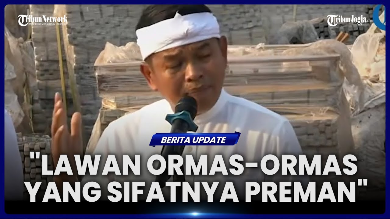 Dedi Mulyadi Tindak Tegas Ormas Bersifat Preman, Harus Dilawan