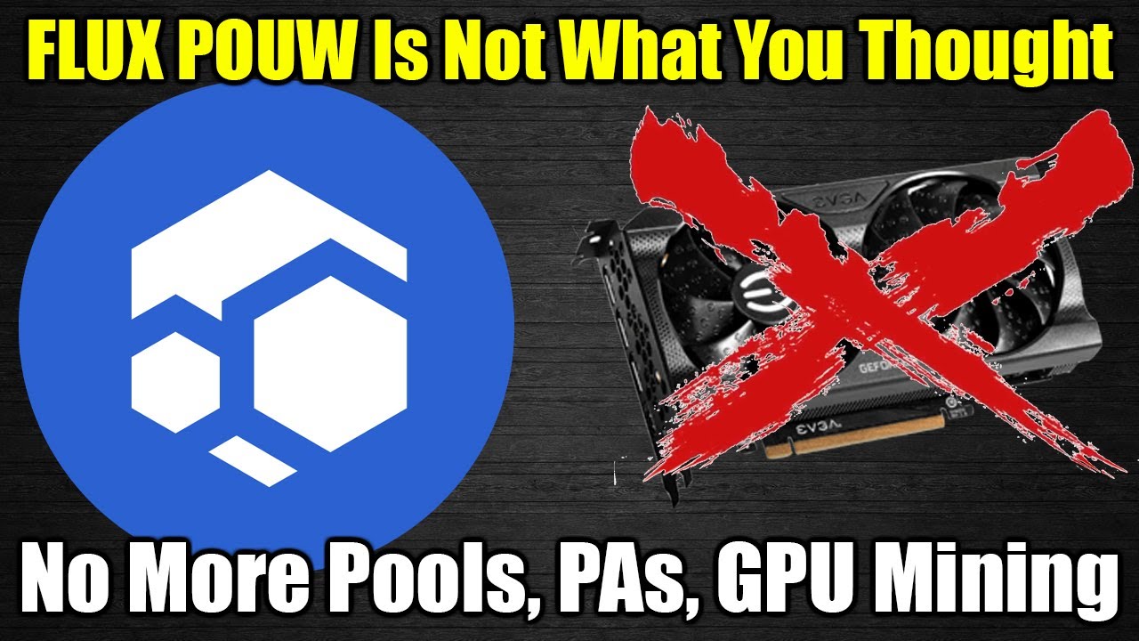 FLUX Lied To GPU Miners For YEARS!!!