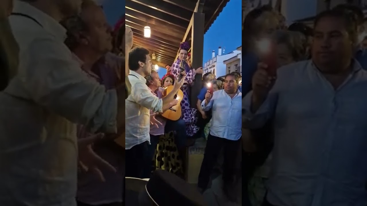La HERMANDAD DE LA PUEBLA DEL RIO VUELVE A LLEGAR A MI HERMANDAD DEL ROCIO DE HINOJOS...