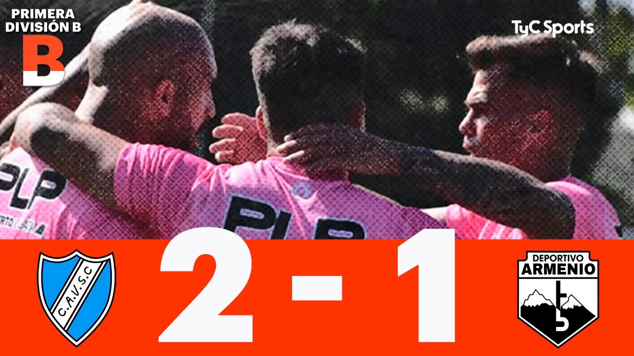 Villa San Carlos 2-1 Deportivo Armenio | Primera División B | Fecha 20 (Clausura)