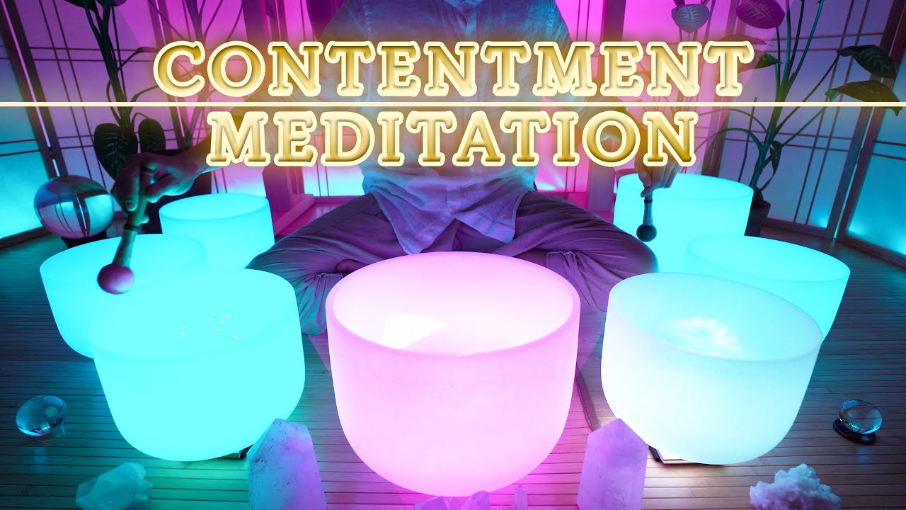 Euphoria Meditation | A Guided Meditation for Joy & Contentment | Crystal Singing Bowls