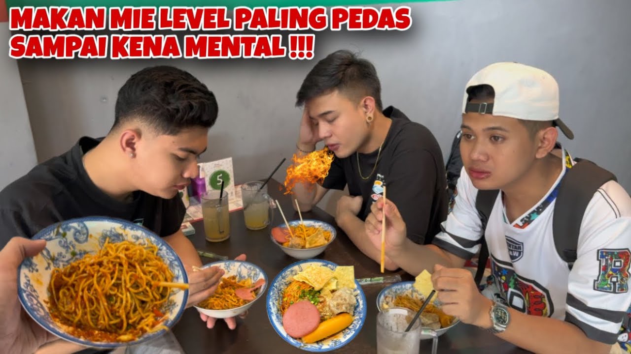 MIE PEDAS VIRAL DI KOTA MALANG