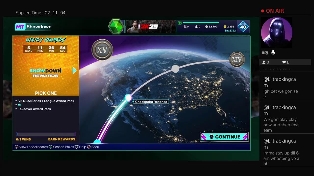 NBA2K25 MYCARRER AND MYTEAM join up dont be lame Live PS4