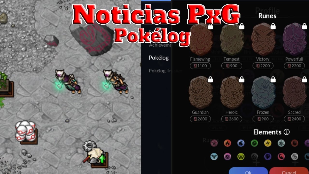 Noticias PxG: Bestiario (Pokélog)