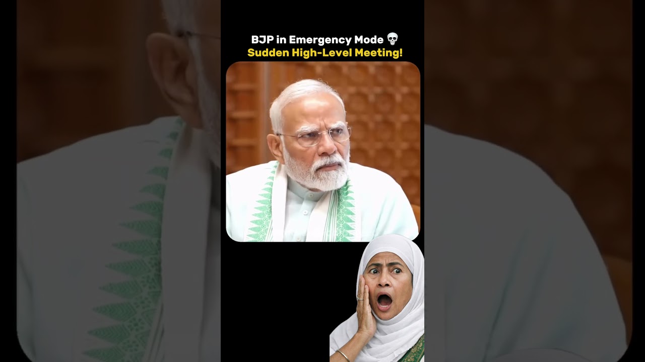 BJP in Emergency Mode 💀 Sudden High-Level Meeting! 🔥