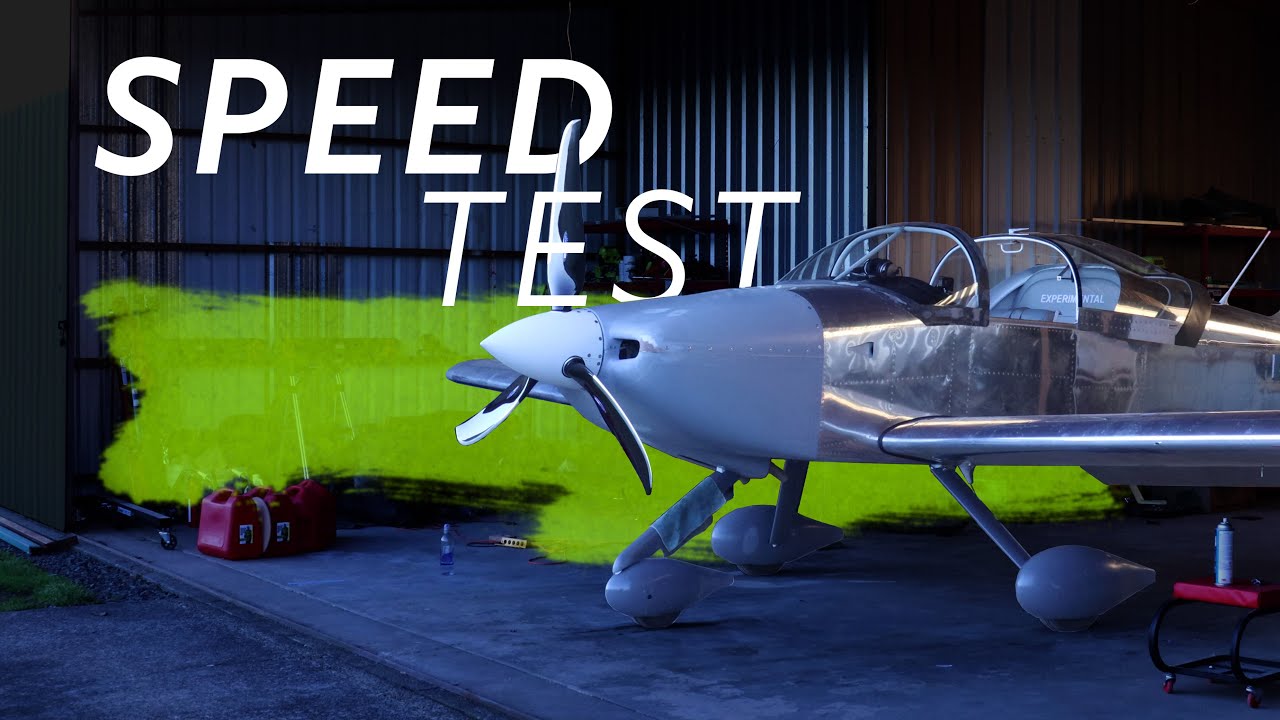 Speed Tests, Wheel Pants, and a Leaking Fuel Tank -- My Homebuilt Airplane | EP126
