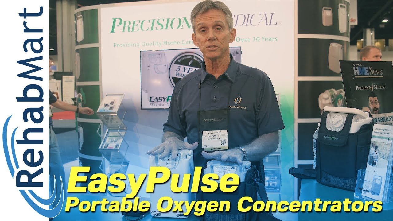 Rehabmart at Medtrade Atlanta - EasyPulse Portable Oxygen Concentrators by Precision Medical