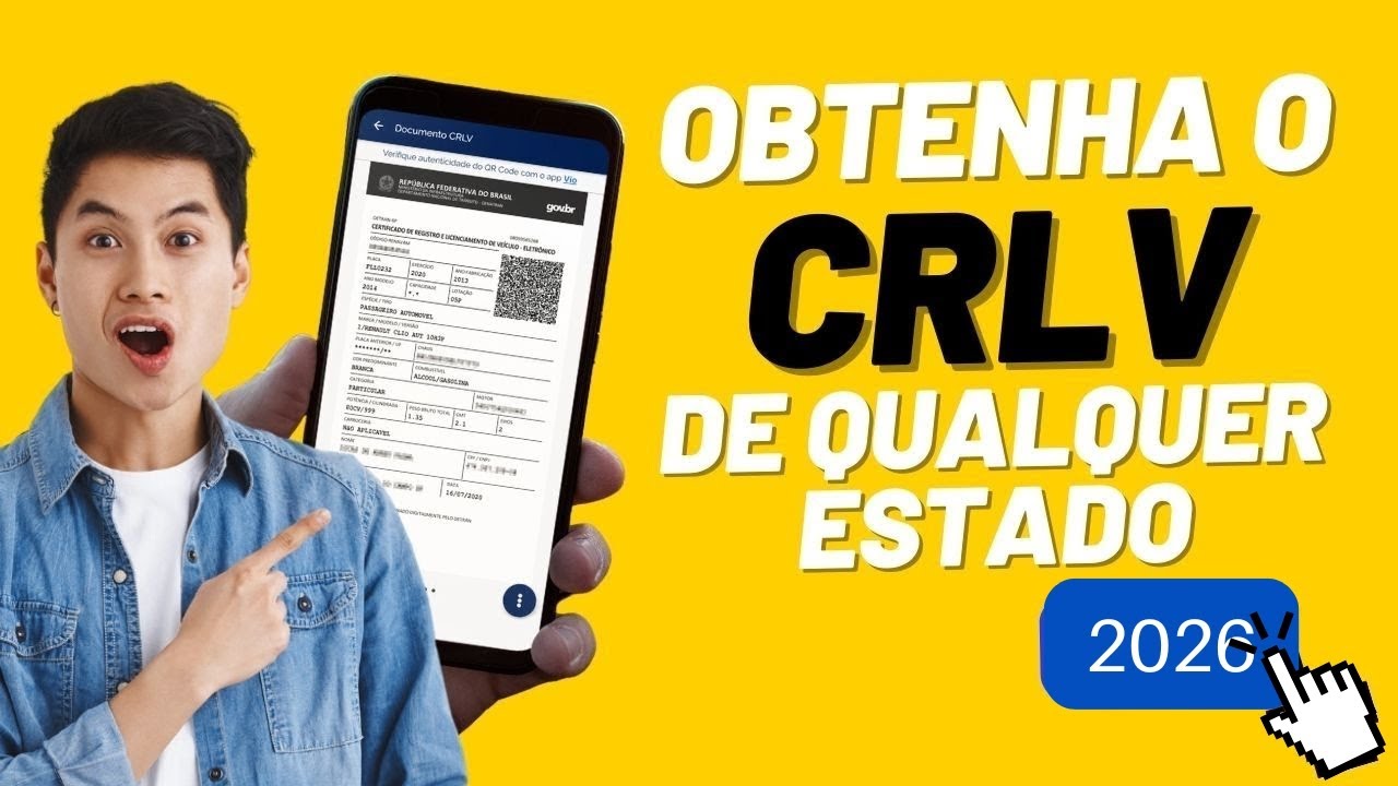 Como Emitir o CRLV Digital Pela Placa (Passo a Passo)