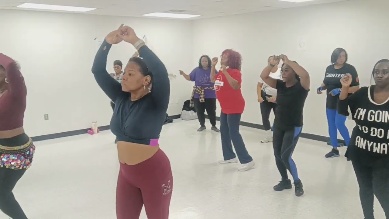 Another workout class with Kiesa 