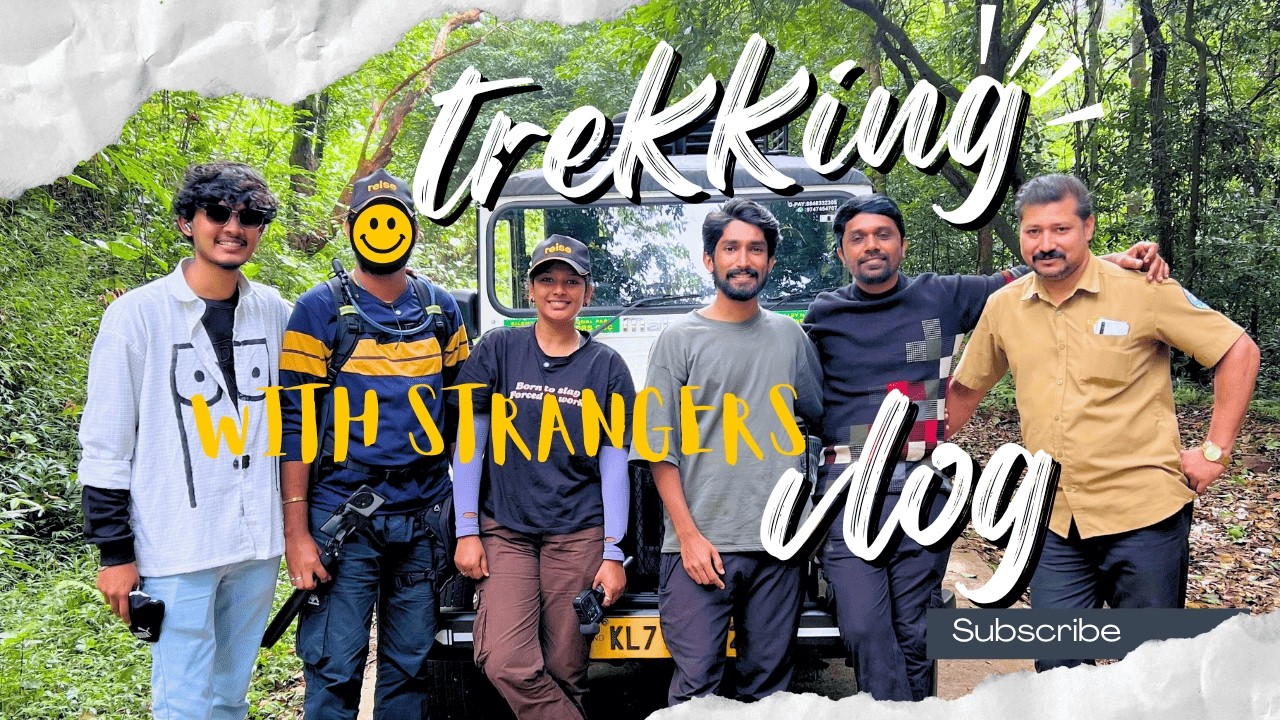 My First Trekking with Strangers || Motovlog Adventure 🌿🏍️