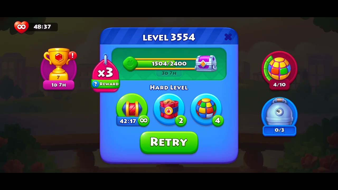 Township Match-3 Gameplay Level 3554