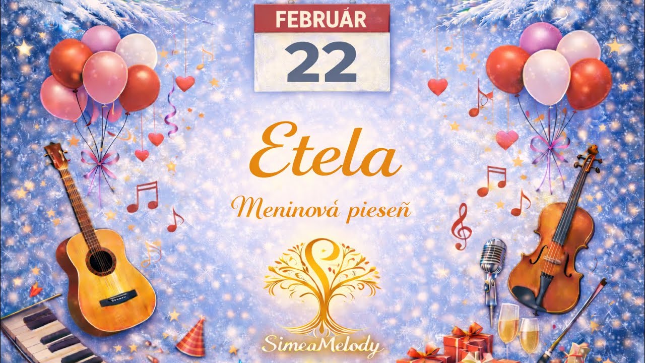 Etela | Meniny | Simeamelody