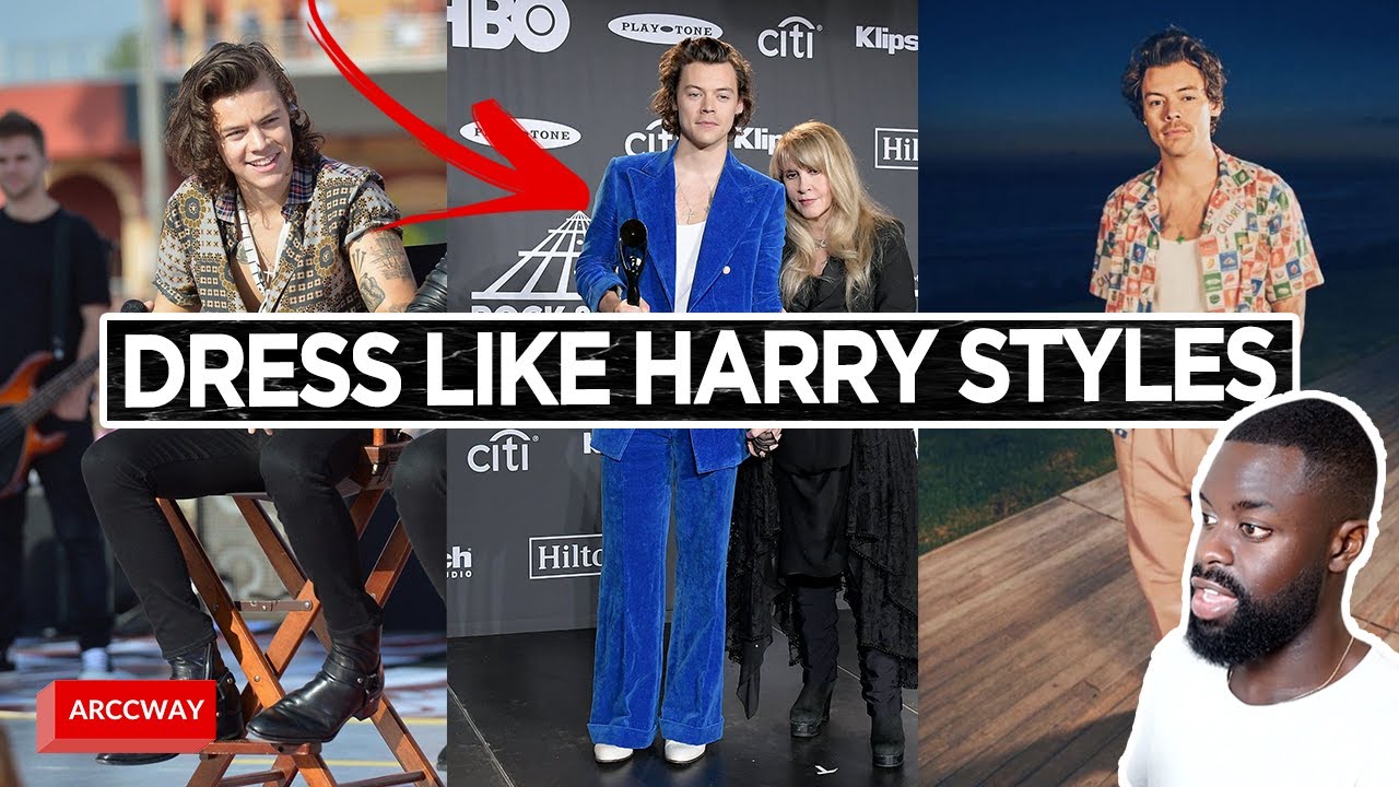 How to Dress Like Harry Styles / Rockstar Rock n Roll Style - Mens Fashion Inspiration