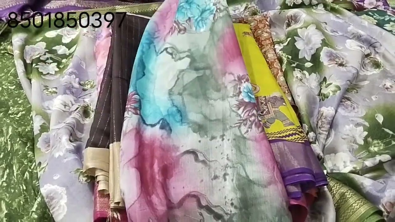 Beautiful ❤️ branded full sarees ❤️ only 200 rupees ❤️ 8501850397