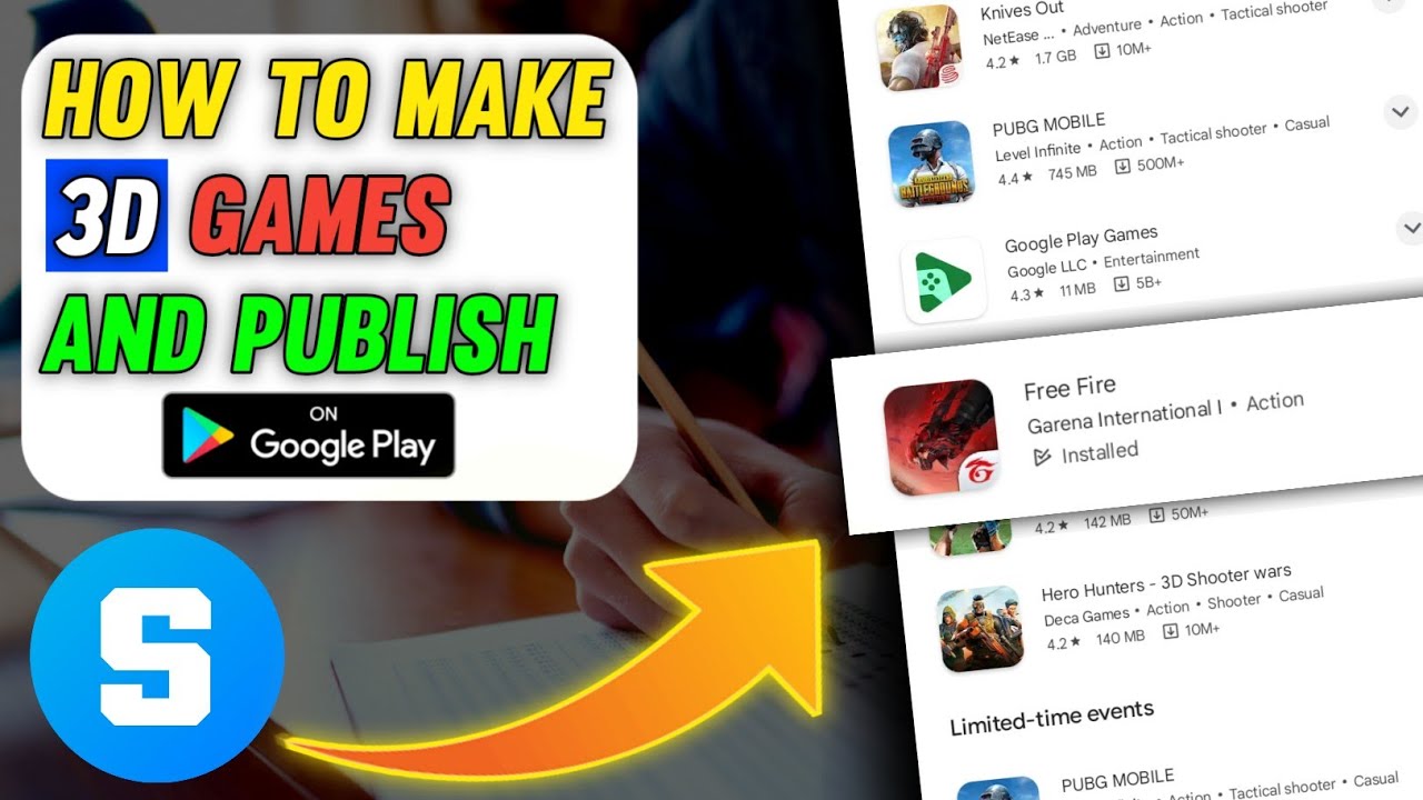 Как создавать игры во время экзамена Board || как создавать игры без программирования на мобильны...
