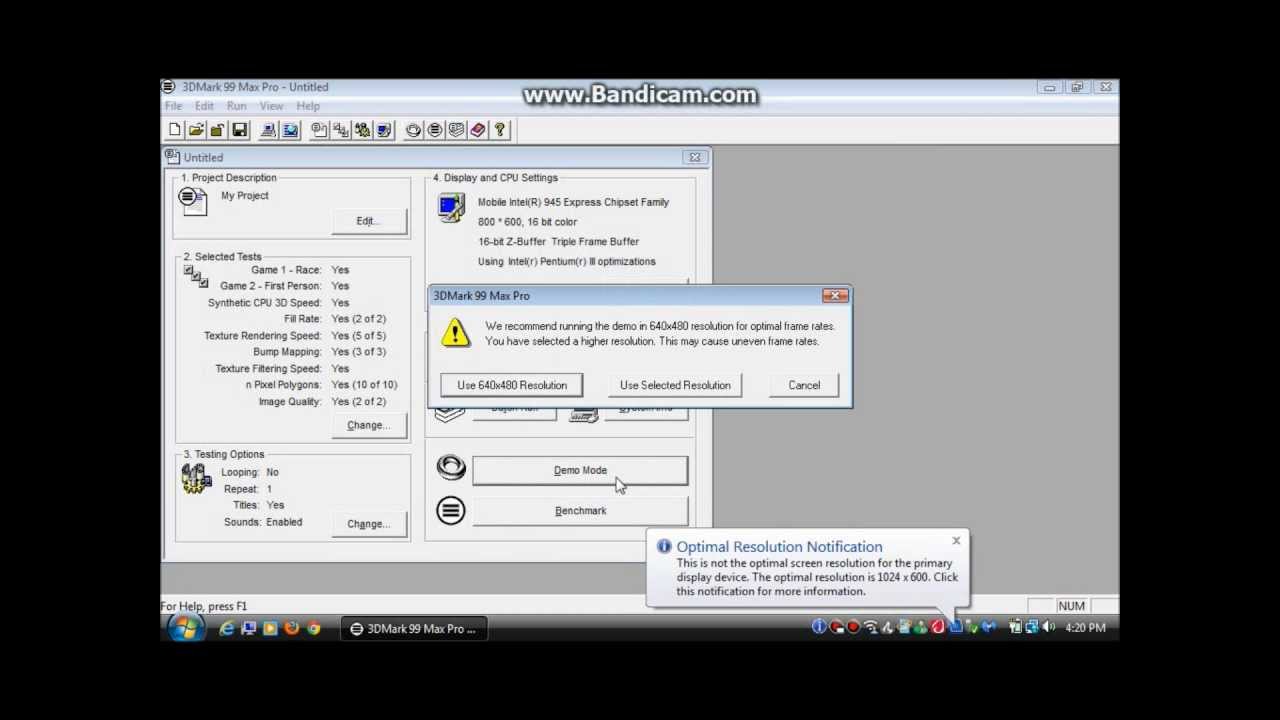 How to Run 3DMark 99 Max on Windows Vista and Newer