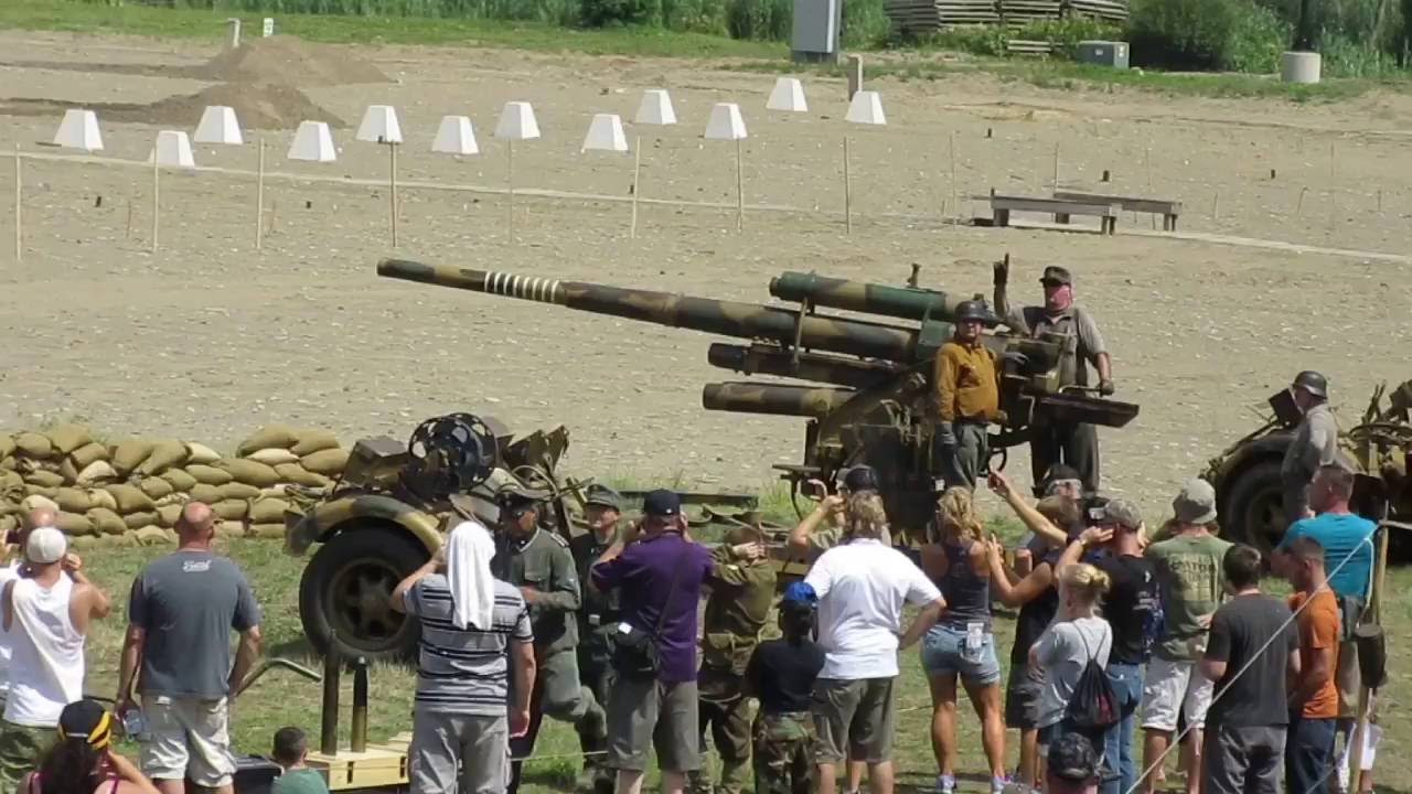 German 88mm Firing