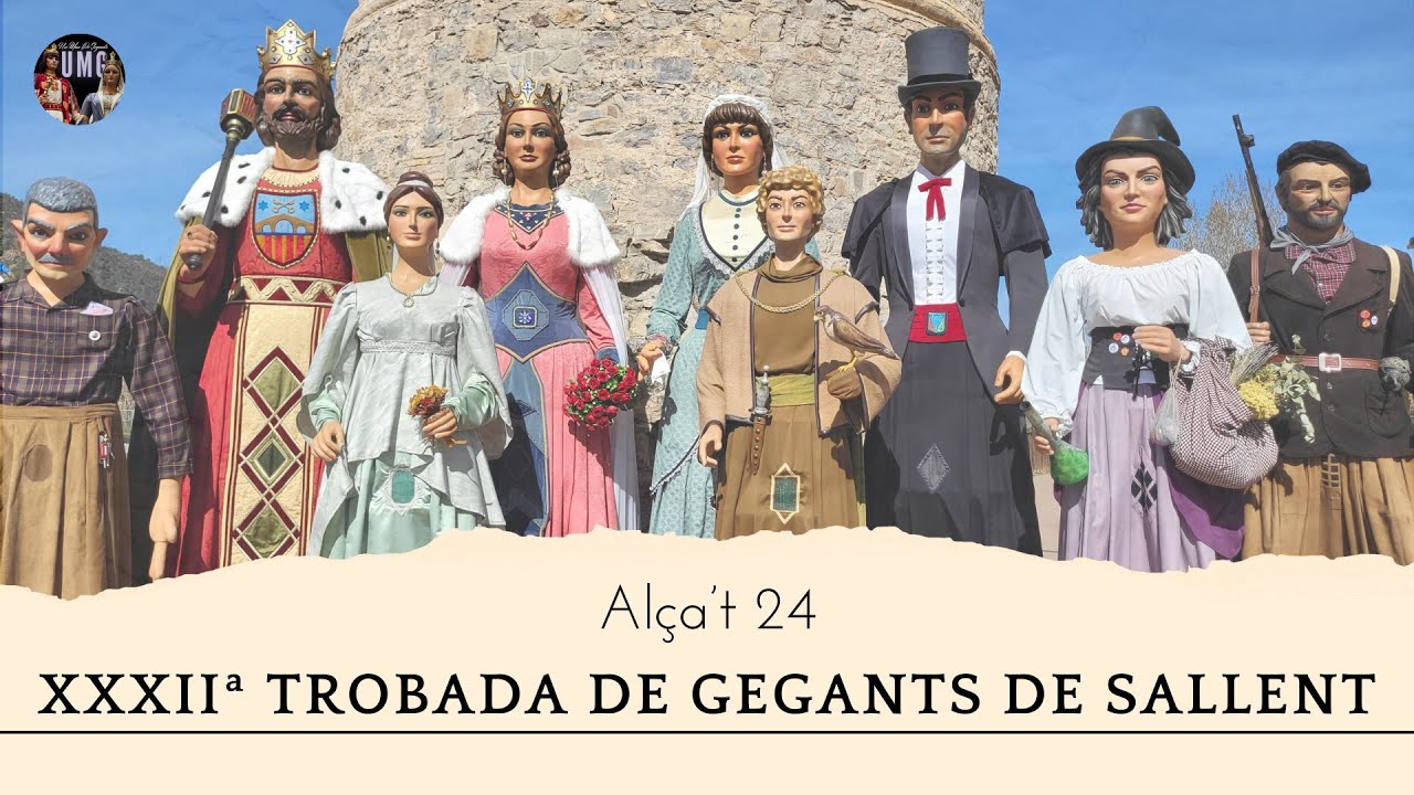 XXXIIª Trobada de gegants de sallent - #Alçat24 - 24/03/2024