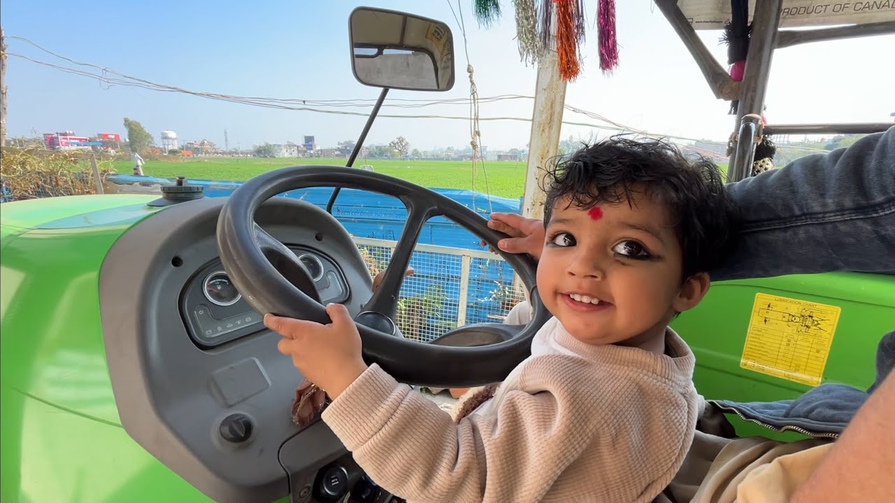 AAJ CHOTA BHAI TRACTOR CHALAYEGA !! AMAN SHARMA VLOGS 