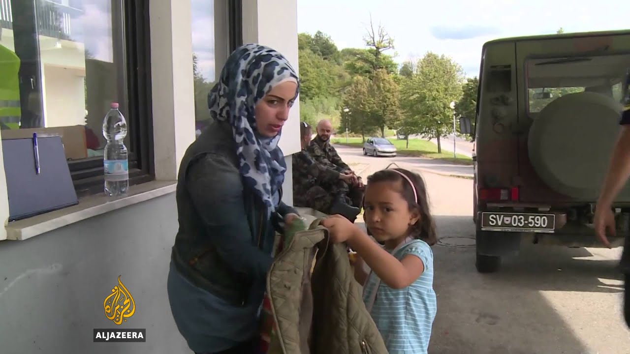 Slovenia takes organised approach to welcoming refugees