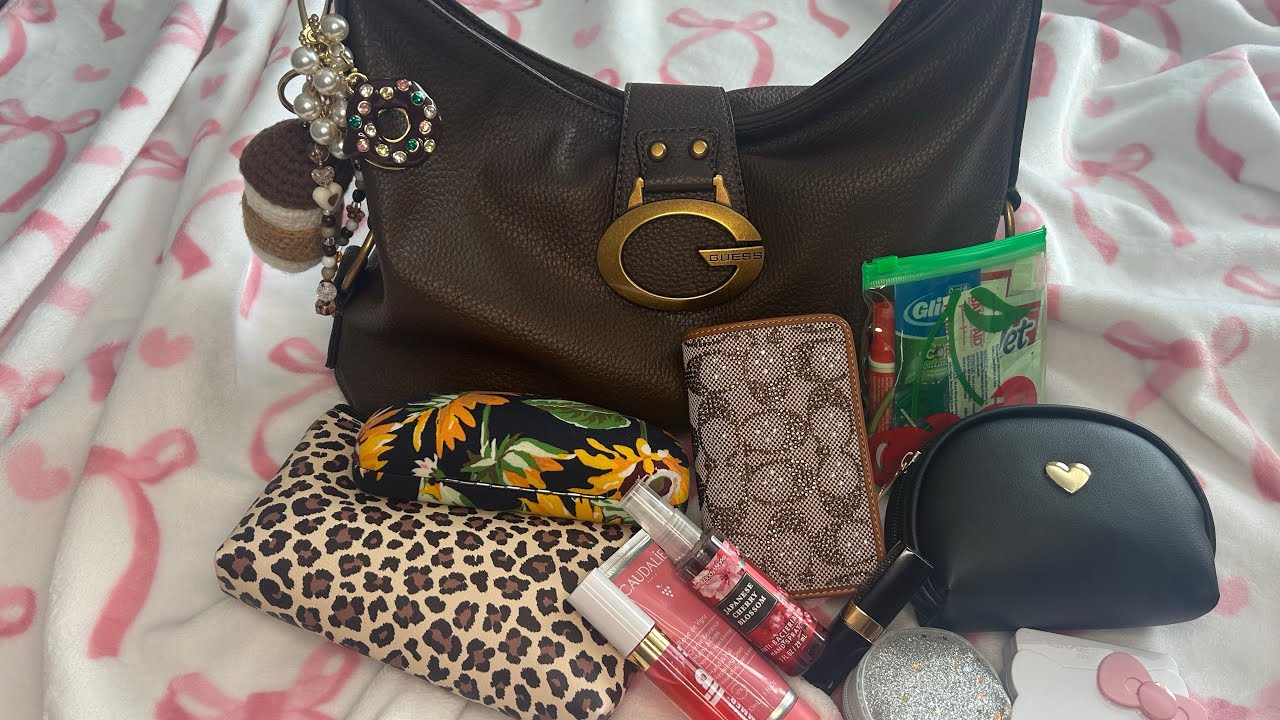 Что в моей сумке👜🤎 Угадай Камден