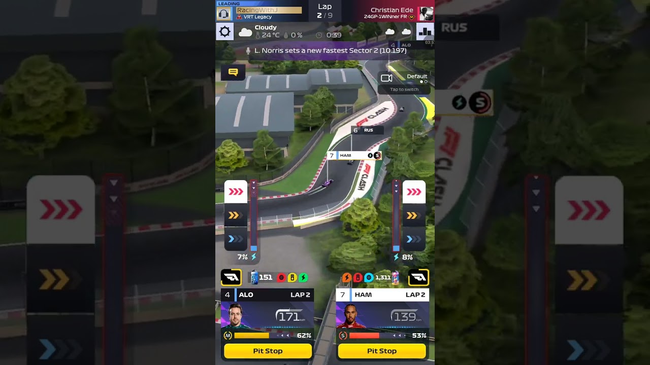 F1 Clash.. Race 1... H.o.t.M event... Qualifying Mexico 
