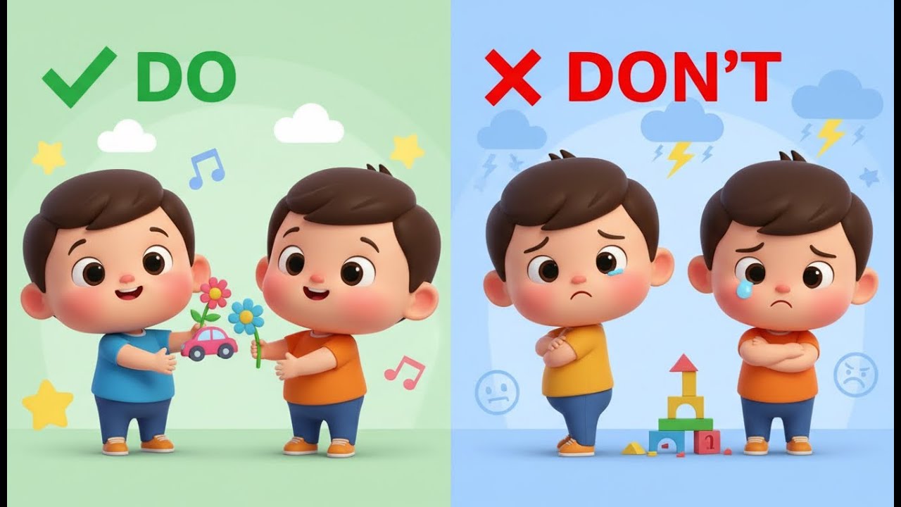 Do’s and Don’ts for Kids | Good Habits & Safety Rules | Kids Learning | Safe & Smart Habits |Cartoon