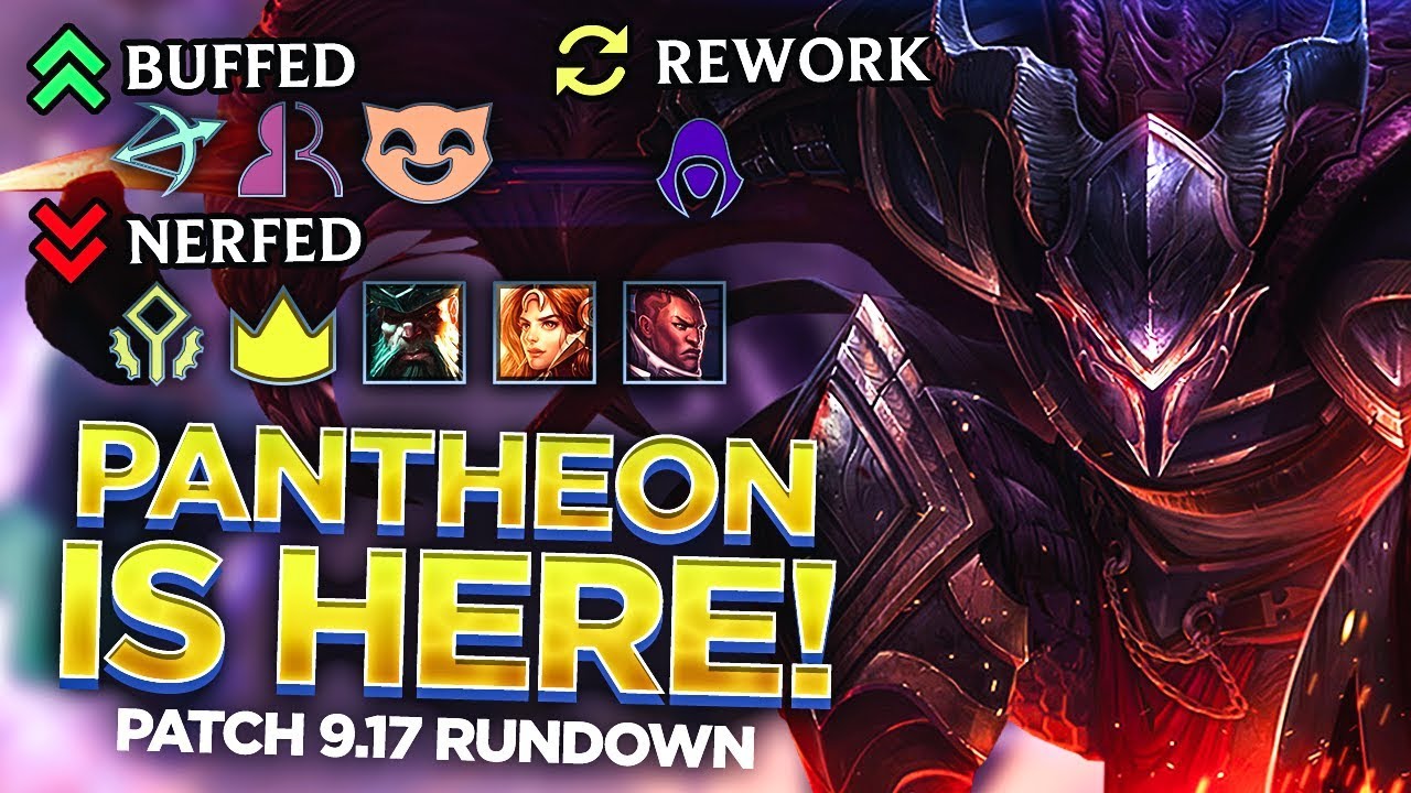 PANTHEON HAS ARRIVED! SCARRA'S TFT PATCH 9.17 RUNDOWN