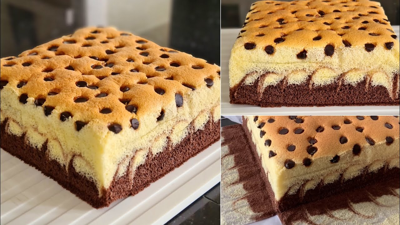 Ternyata jajanan mall ini bahannya murah meriah. Buat sendiri Choco Vanilla Castella Cake ala mall