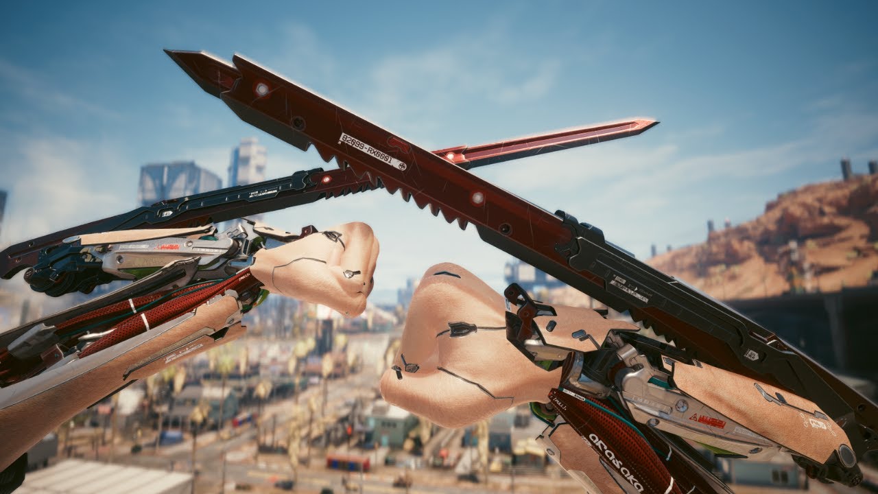The only MANTIS BLADE build you'll need in Cyberpunk 2077