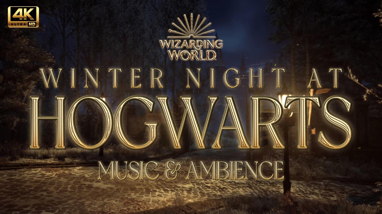 2 Hours Deep Sleep🌙 | Hogwarts Peaceful Music & Ambience, River Sound, Relax & Focus | Harry Potter