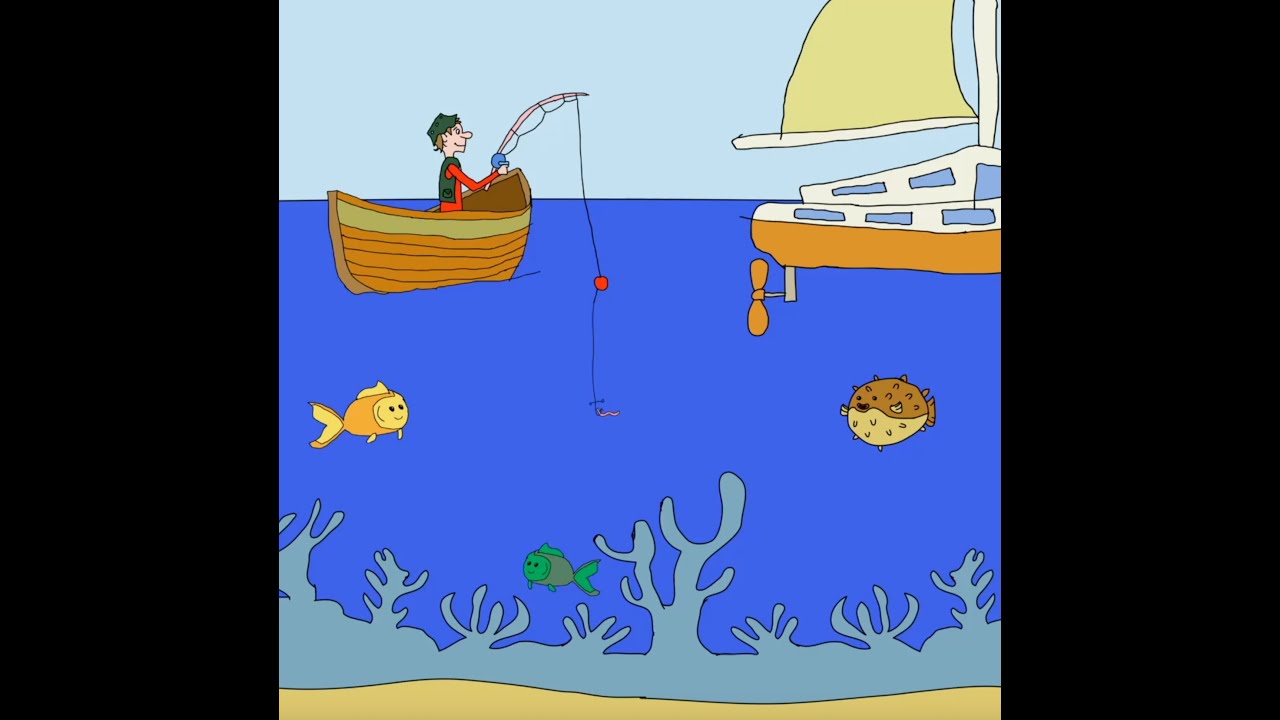 Underwater, Fish & Shark Animation Montage