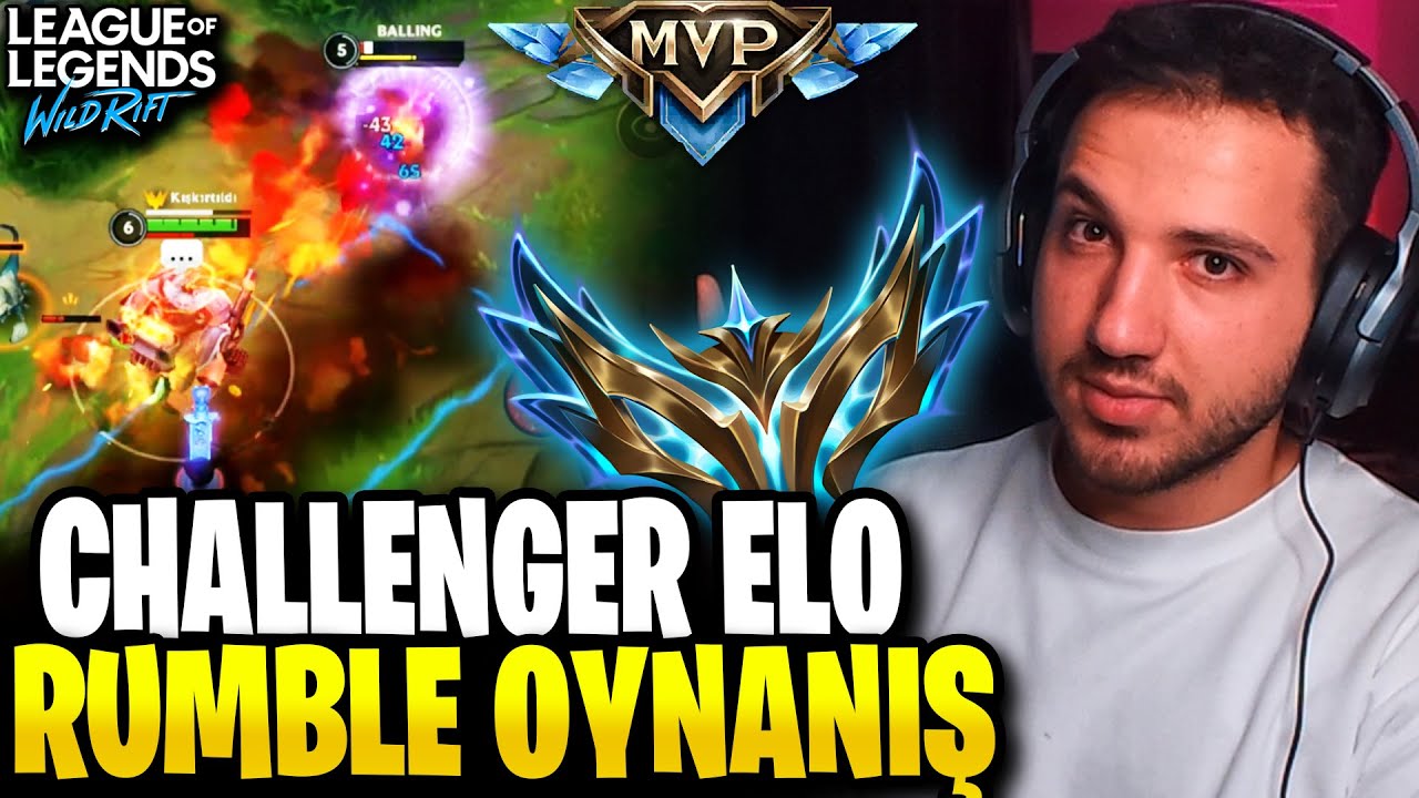 Challenger Elo'da Rumble İle YOKEDİYORUZ | Öğretici Oynanış | Creed WR