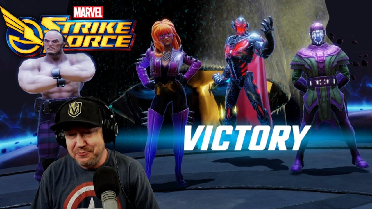 MASTERS OF EVIL IN CC - WOW - MARVEL Strike Force - MSF
