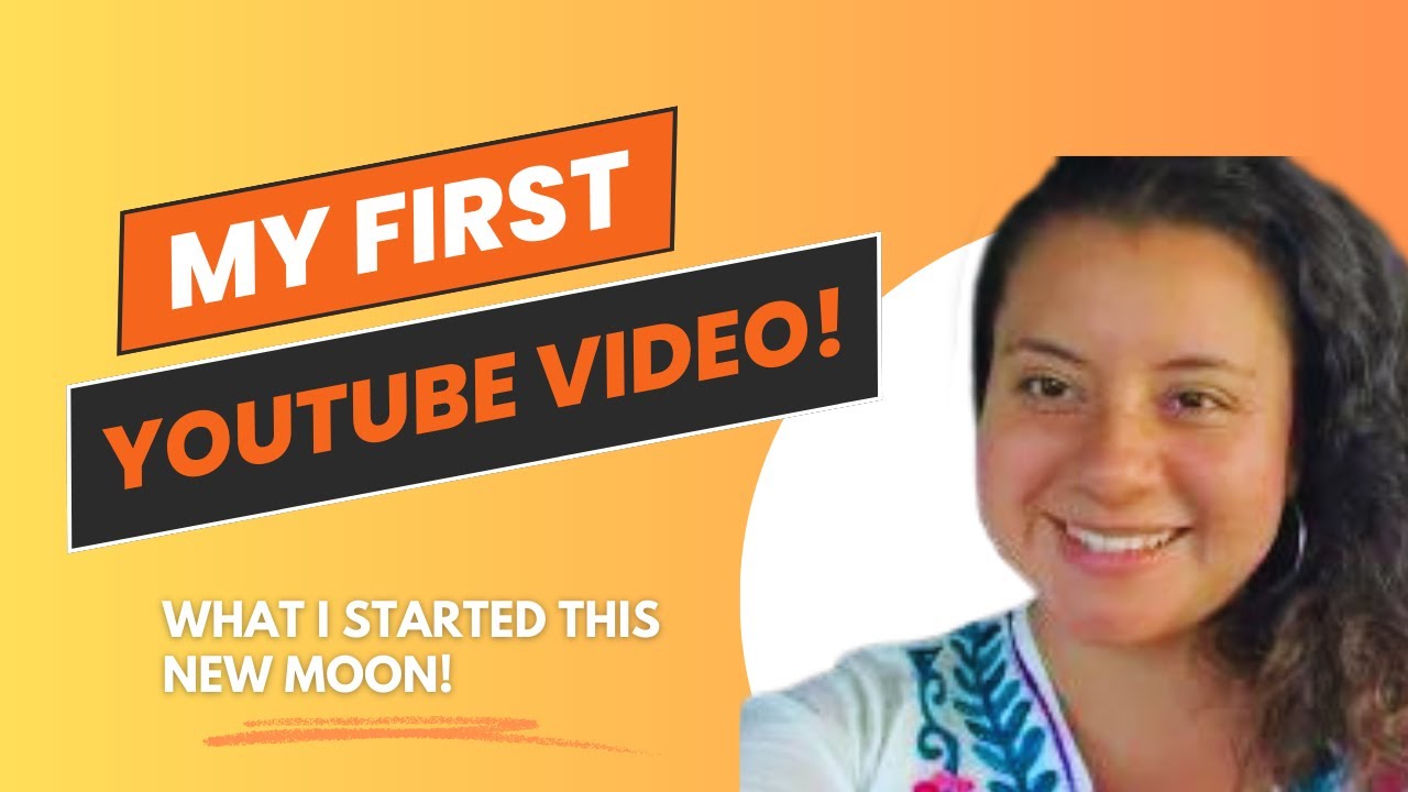 First video!!! - What I started doing this New Moon