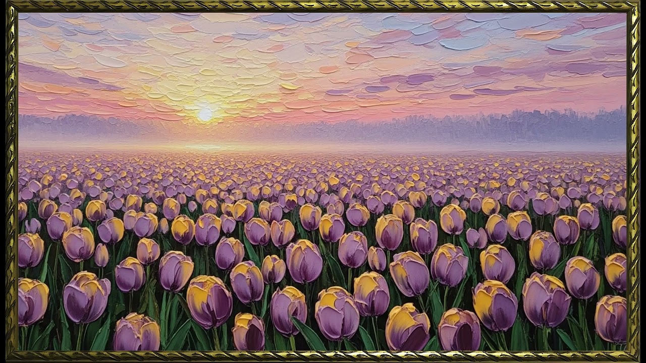 Delicate Blossoms, Serene Moments| Dreamy Spring Floral Art for Frame TV | 4K Screensaver