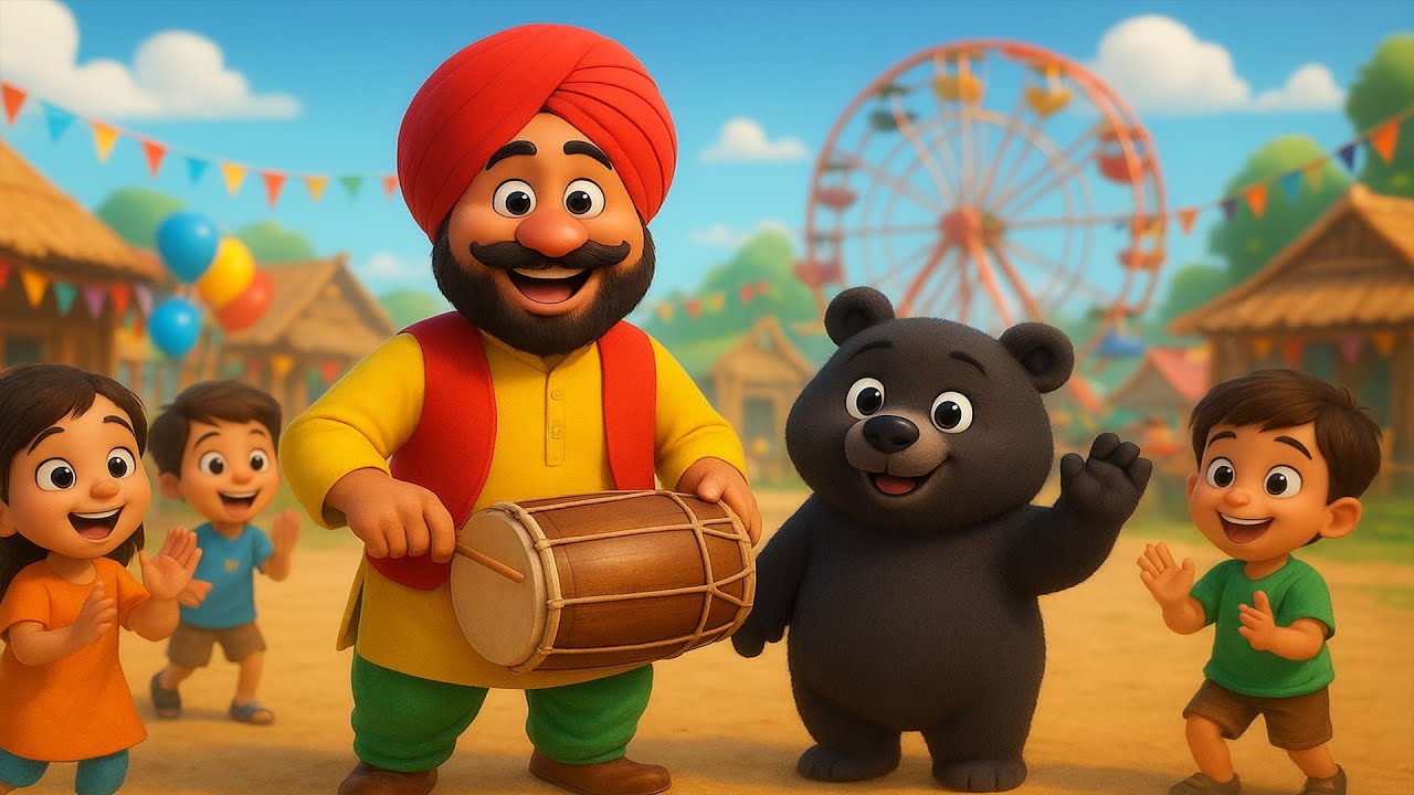काला मदारी आया | Bandar Wala Dance | Hindi Rhymes for Kids | Kalu Madari Aaya | बच्चों का मजेदारगीत
