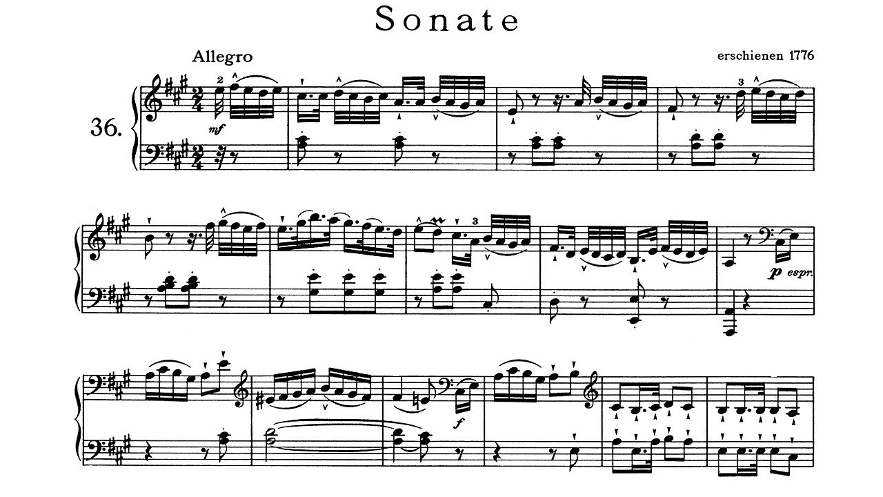 Haydn: Sonata No 32 in A major Hob. XVI:30 - Gilbert Kalish, 1979 - Nonesuch H-71379
