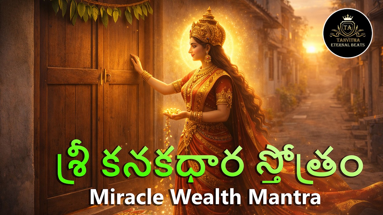 Sri Kanakadhara Stotram – Divine Blessings of Goddess Lakshmi for Wealth, Prosperity & Miracles