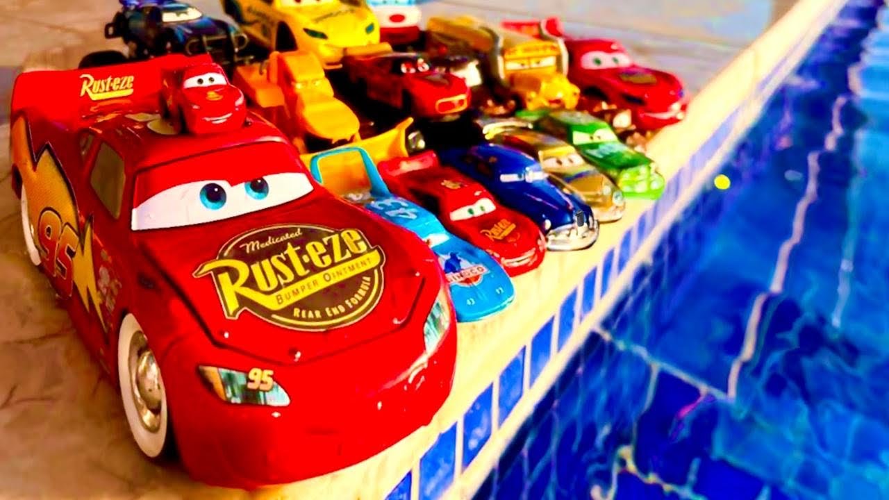 Обзор игрушек Disney Pixar Cars | Молния Маккуин, Финн Макмиссл, Мак, Док Хадсон, Круз Рамирес