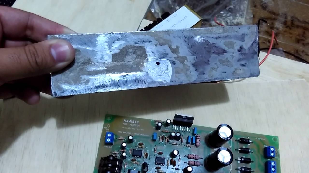 Review - Amplificador Alfakits Mod: A100EQM 100w rms
