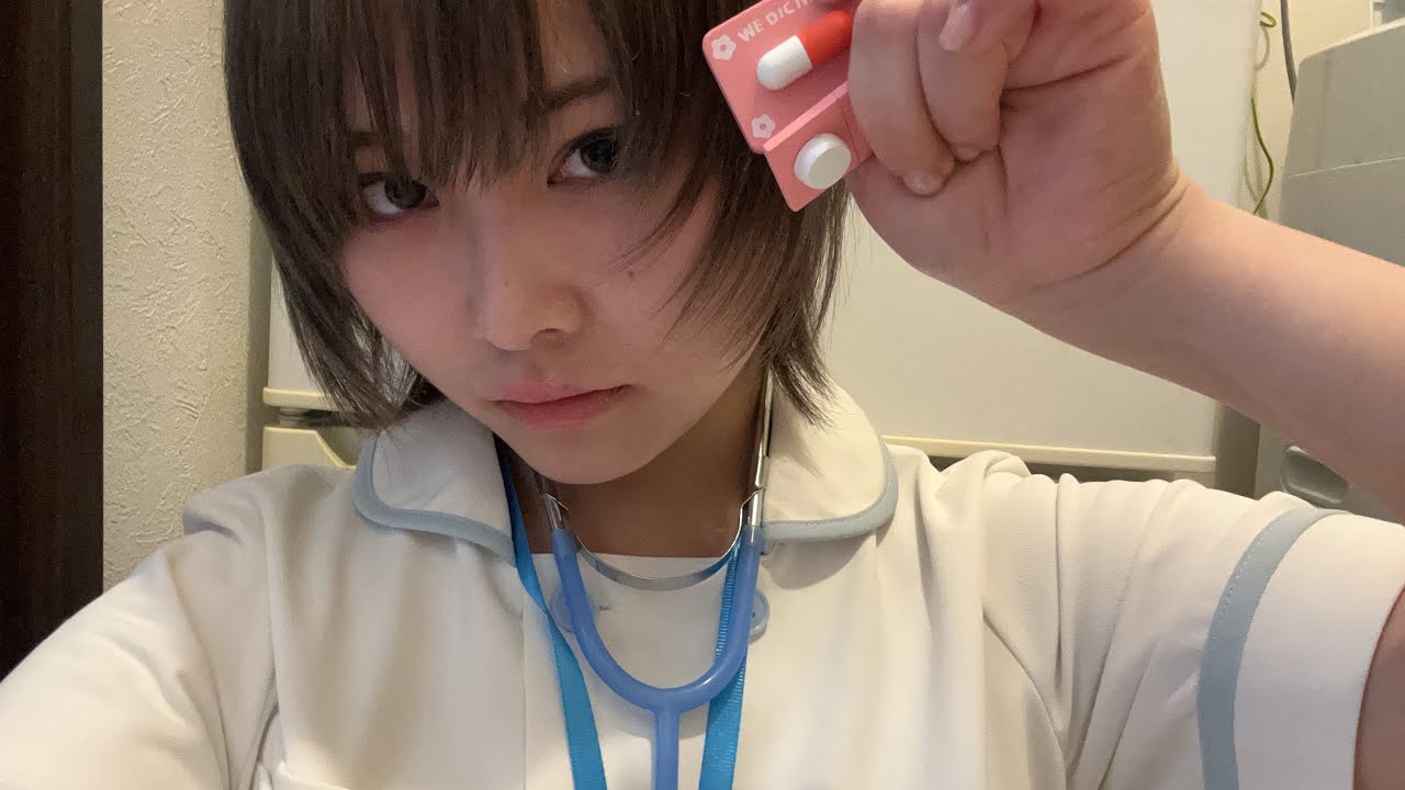 彼女がナース服着て看病してくれるんだがwww ASMR ロールプレイ　role play