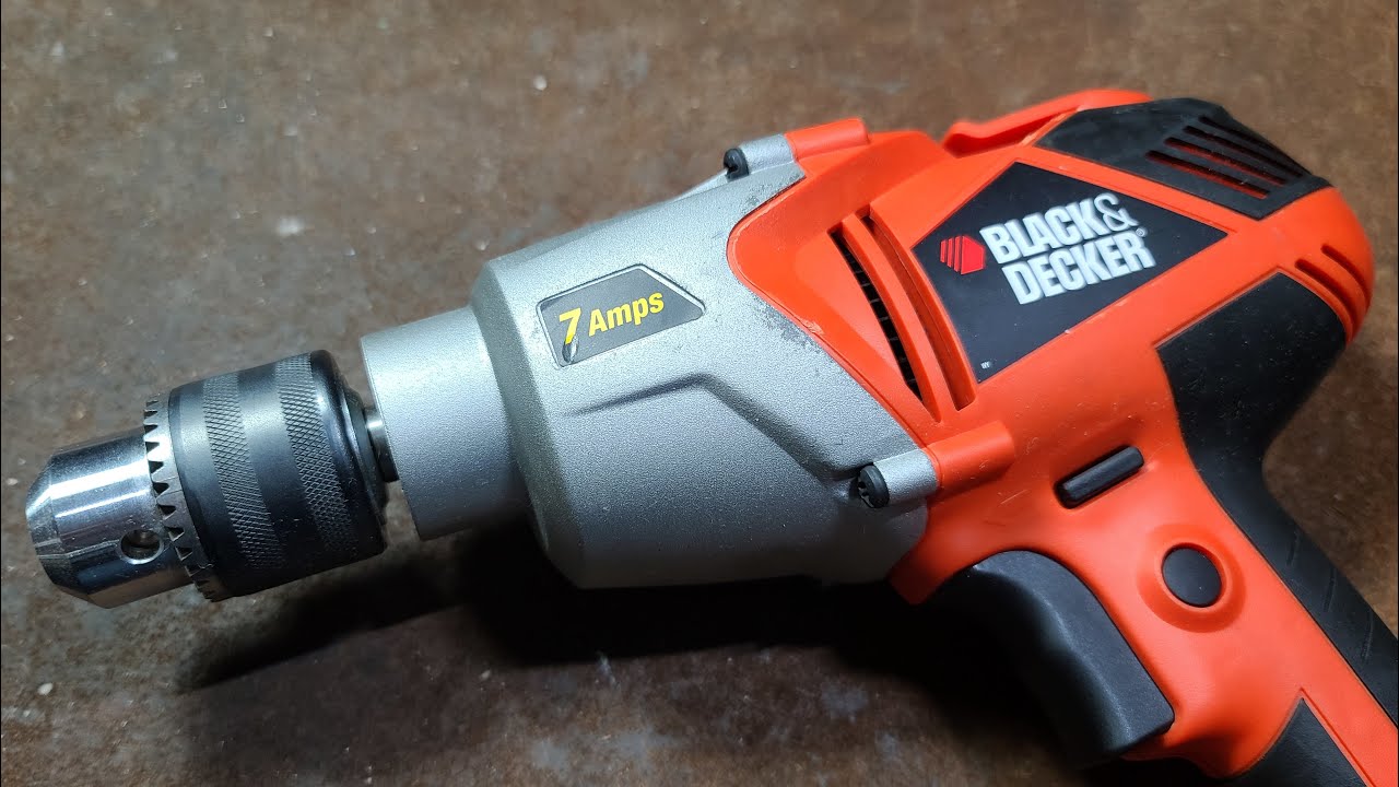 Обзор/разборка 1/2-дюймовой дрели Black & Decker 2010 года