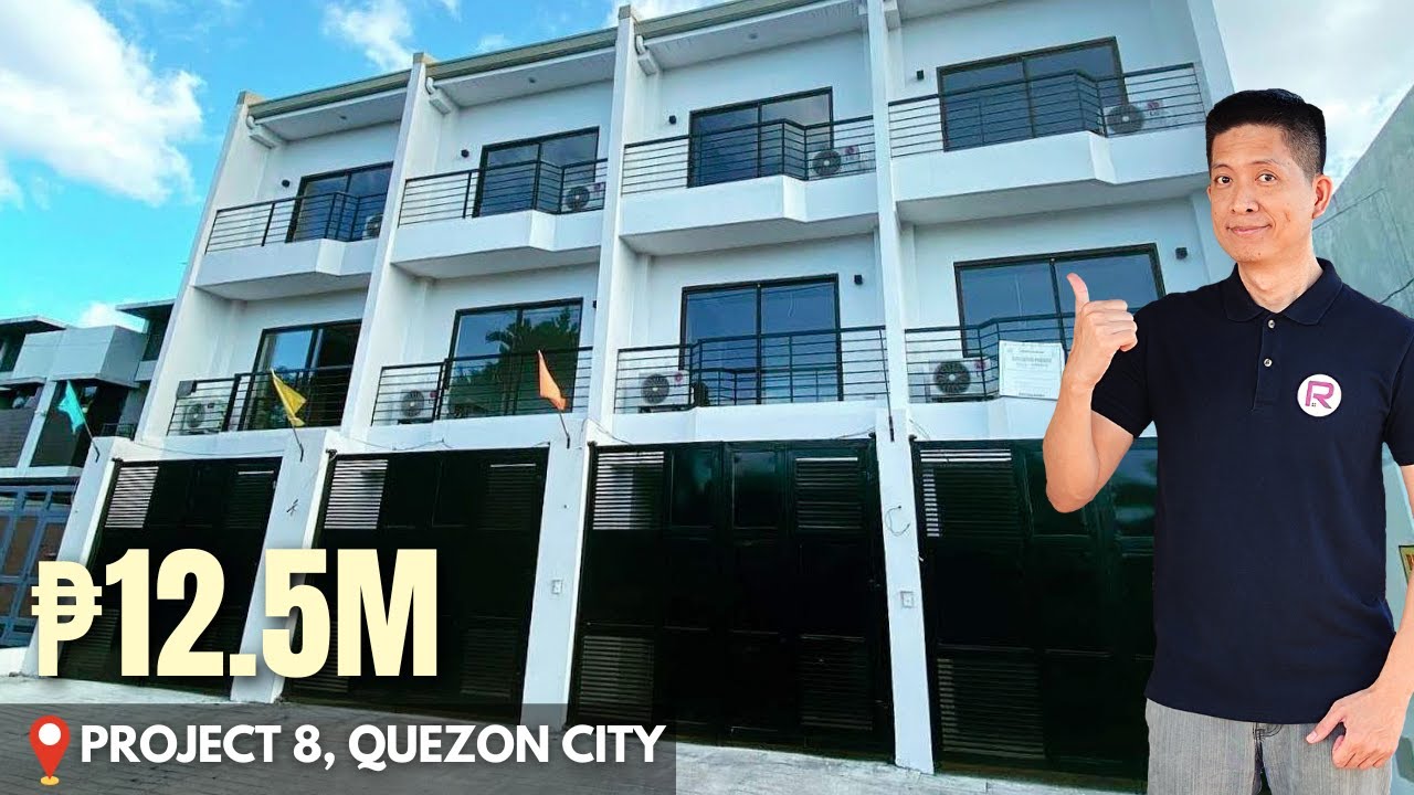CHARMING 3BR Townhouse For Sale with Basement in Quezon City