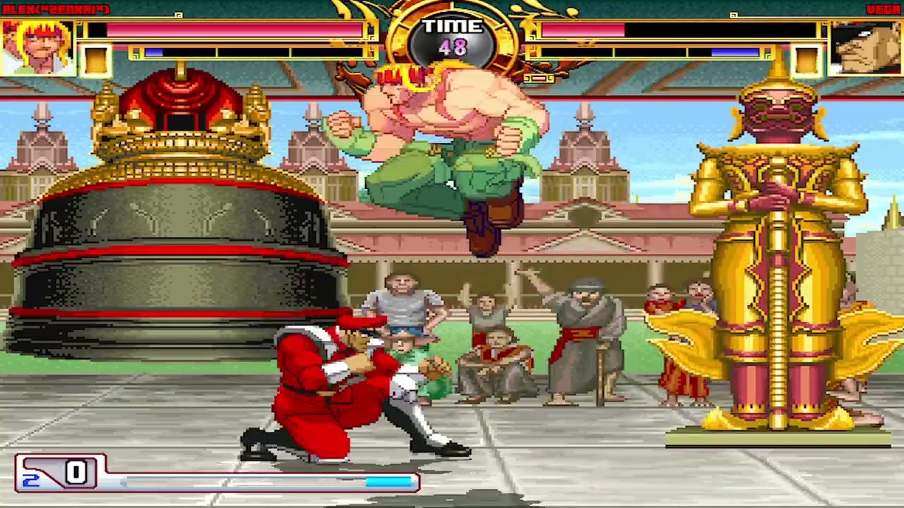NICK54222 MUGEN: Alex VS M. Bison