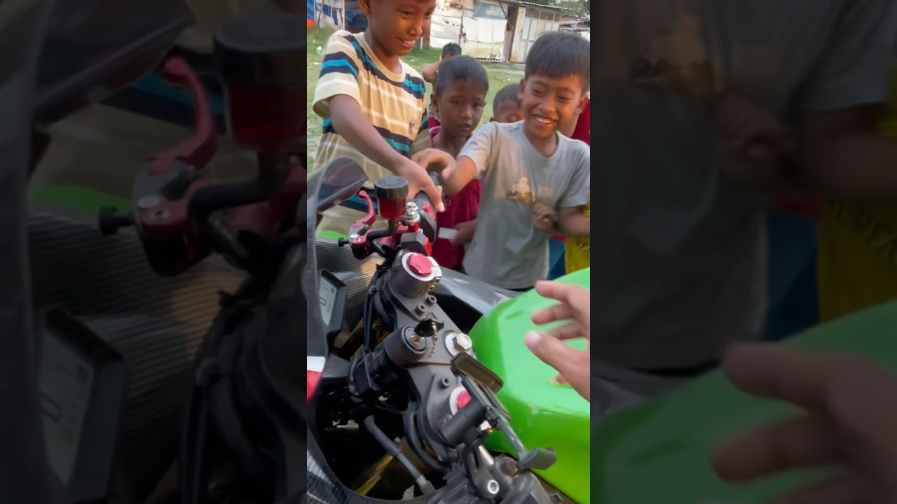 TONI RIDER KASIH HADIAH BUAT ADIK-ADIK || RAMENYA MUKBANG BARENG ANAK-ANAK‼️