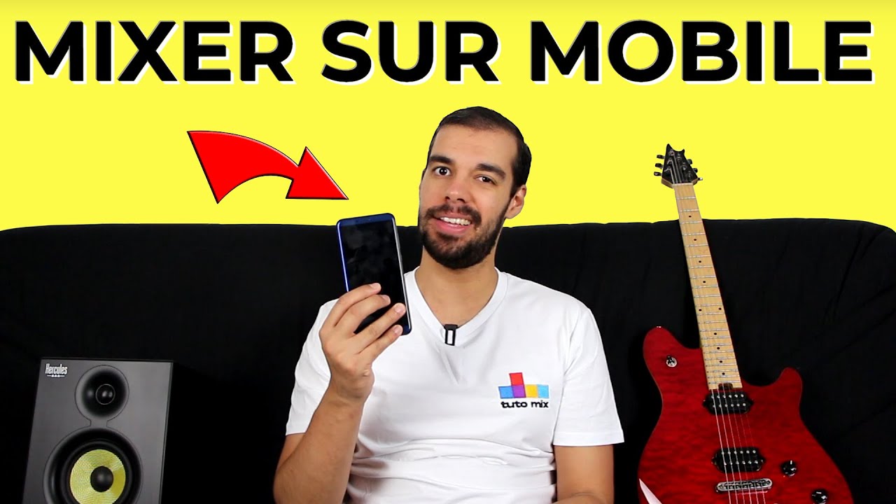 COMMENT MIXER SUR TÉLÉPHONE | Tuto Mix